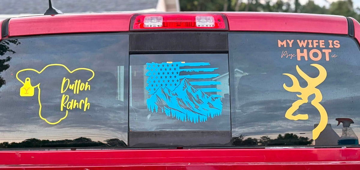 Premade Large Car Decal